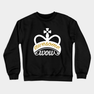 hamilton crown Crewneck Sweatshirt